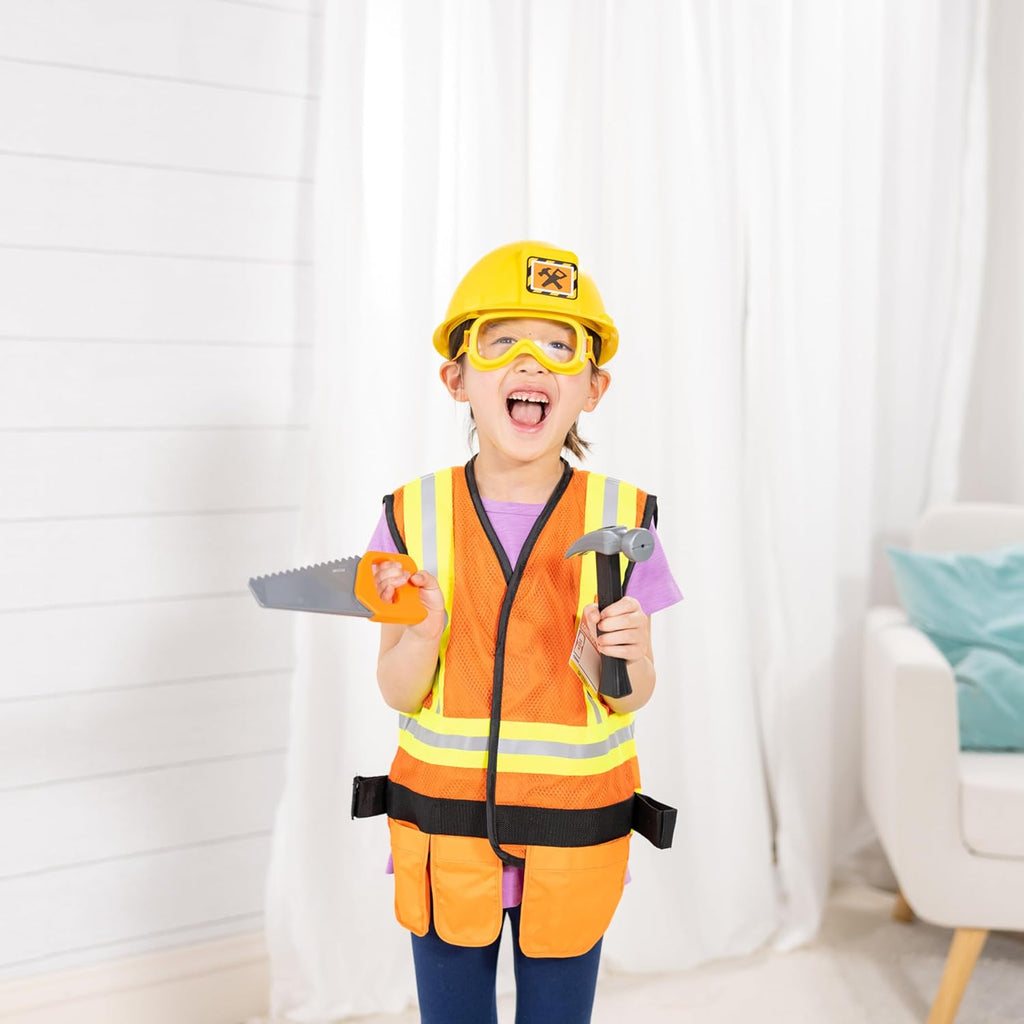 Melissa & Doug - Construction Worker Costume Set