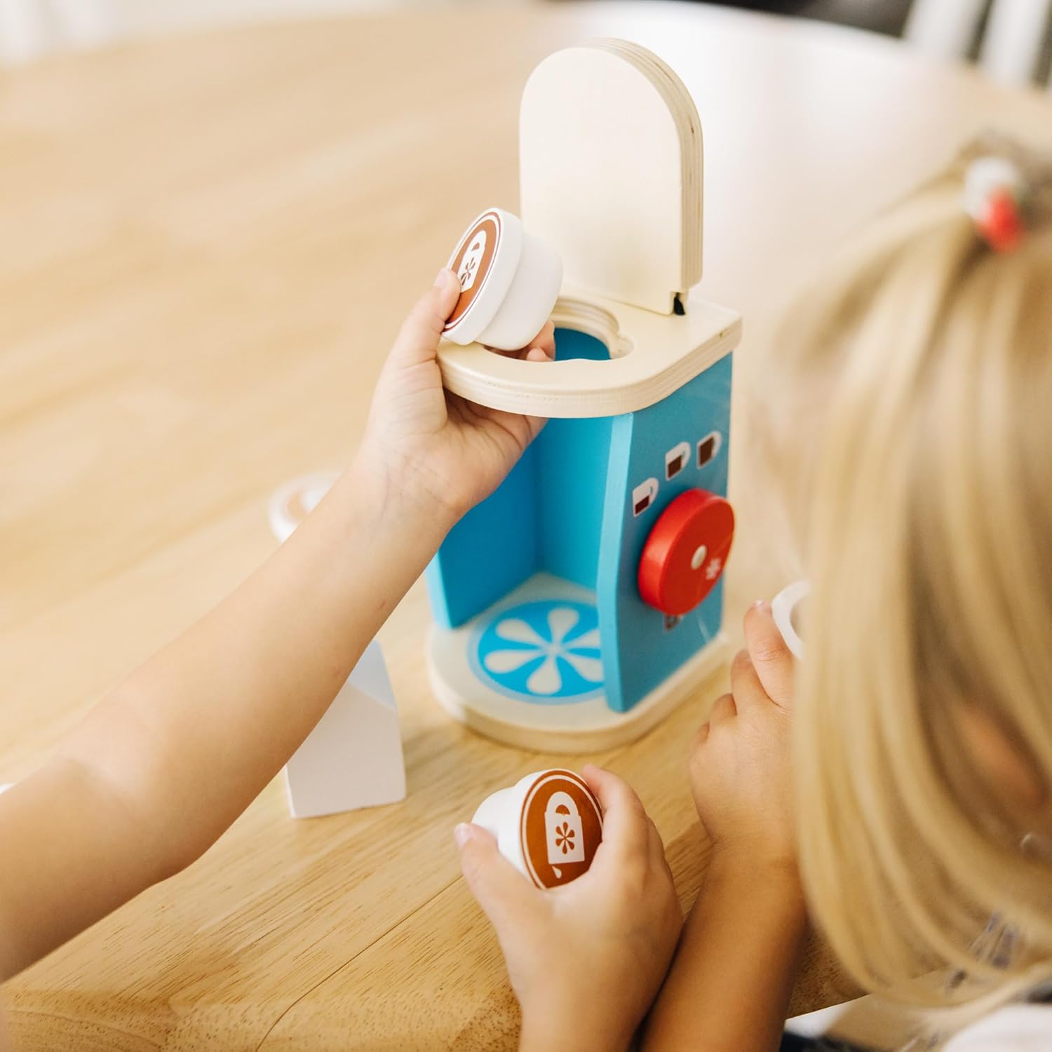 Melissa & Doug - Wooden Brew & Serve Coffee Set