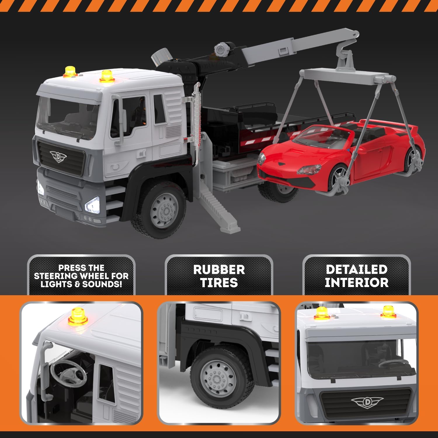 Driven - Standard Tow Truck white cab