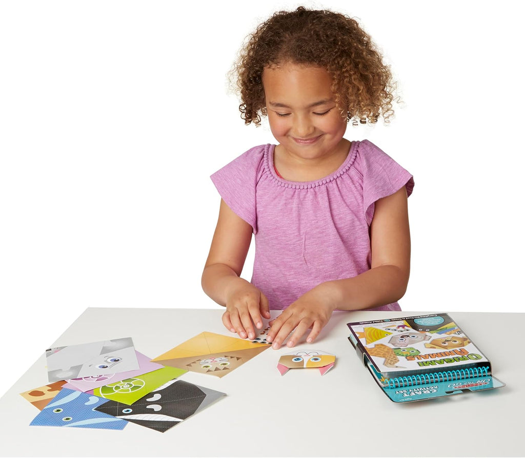 Melissa & Doug - Craft Activity - Origami Animals - On the Go Travel Activity