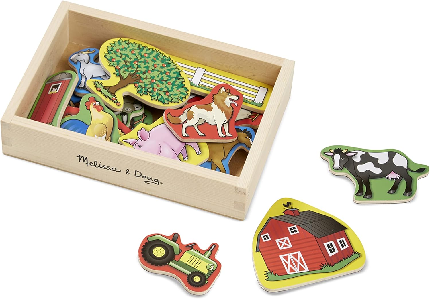 Melissa & Doug - Farm Magnets - 20pc