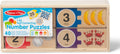 Melissa & Doug - Numbers Wooden Puzzle Cards