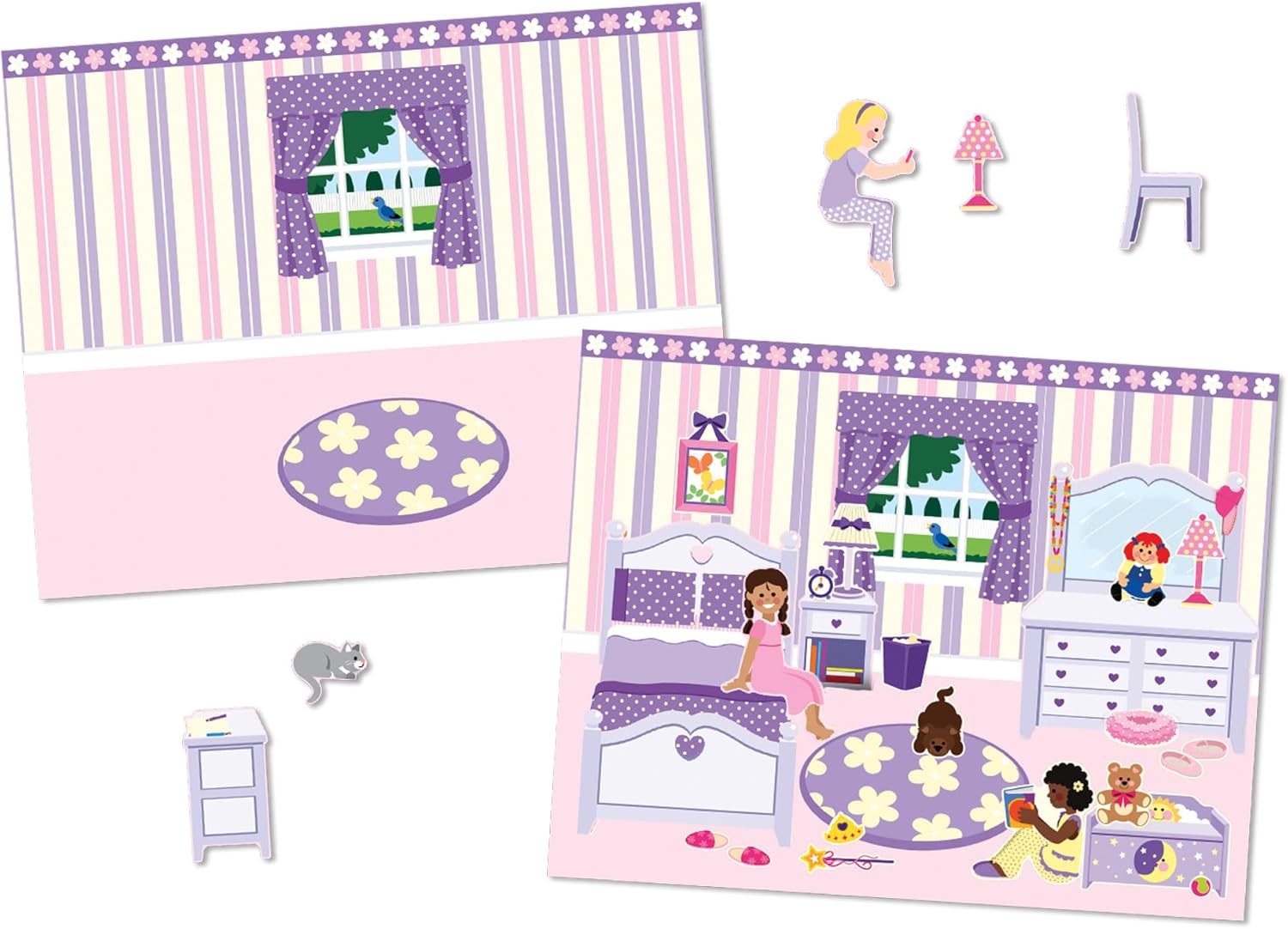 Melissa & Doug - Reusable Sticker Pad - Play House