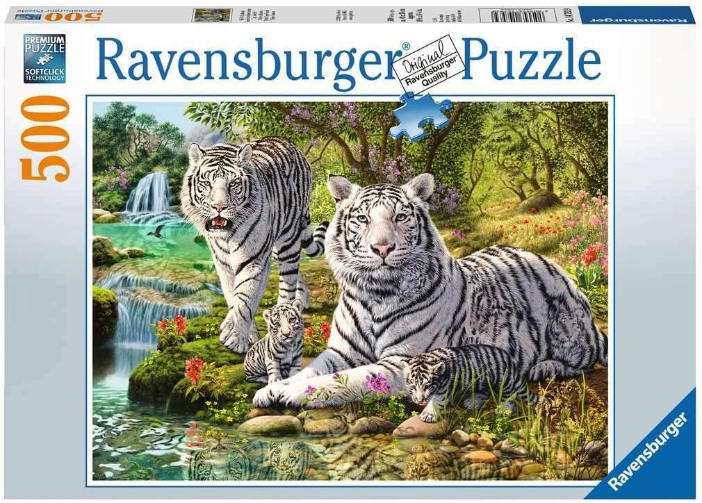 Ravensburger - Puzzle 500pc White Cat