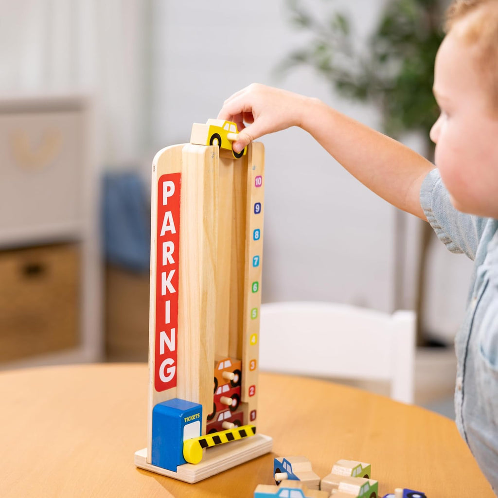Melissa & Doug - Stack & Count Parking Garage