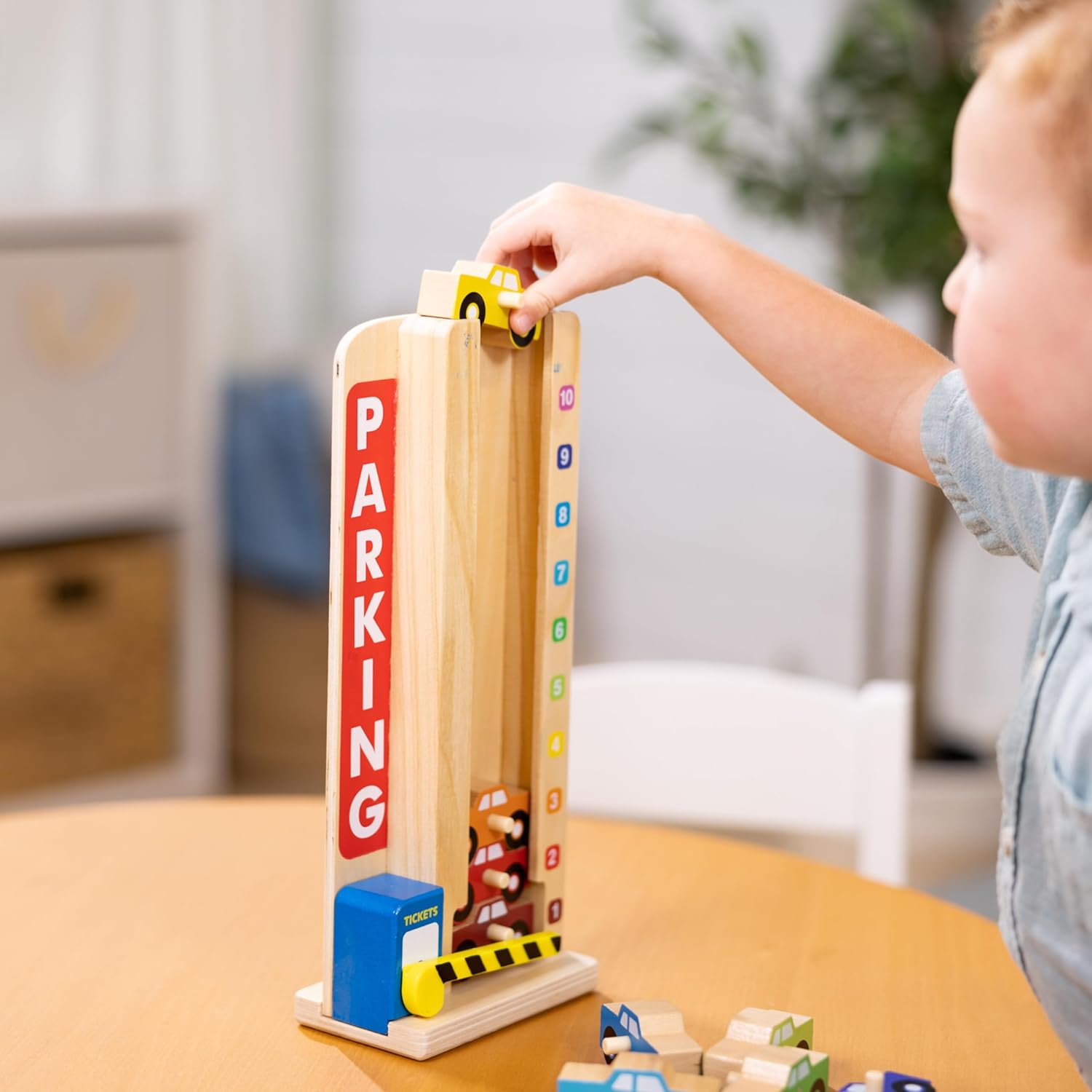Melissa & Doug - Stack & Count Parking Garage