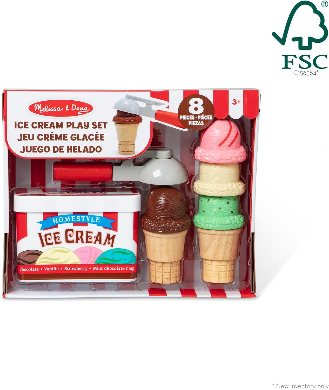 Melissa & Doug - Ice Cream Play Set