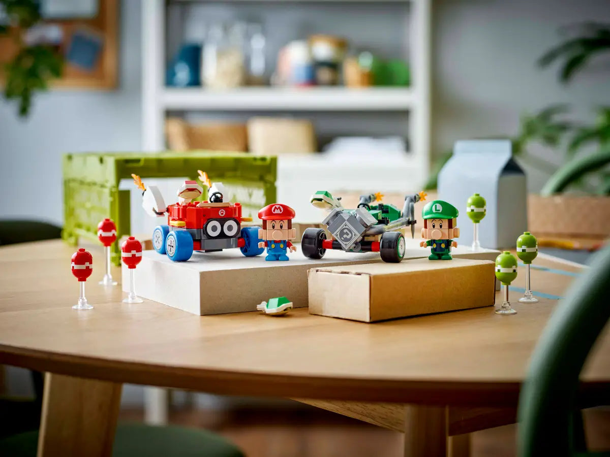 LEGO - Super Mario Mario Kart Baby Mario vs. Baby Luigi 72034