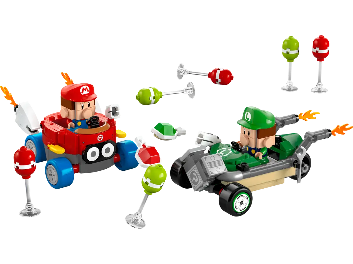 LEGO - Super Mario Mario Kart Baby Mario vs. Baby Luigi 72034