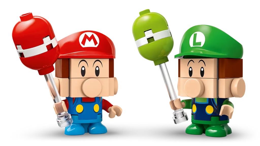 LEGO - Super Mario Mario Kart Baby Mario vs. Baby Luigi 72034