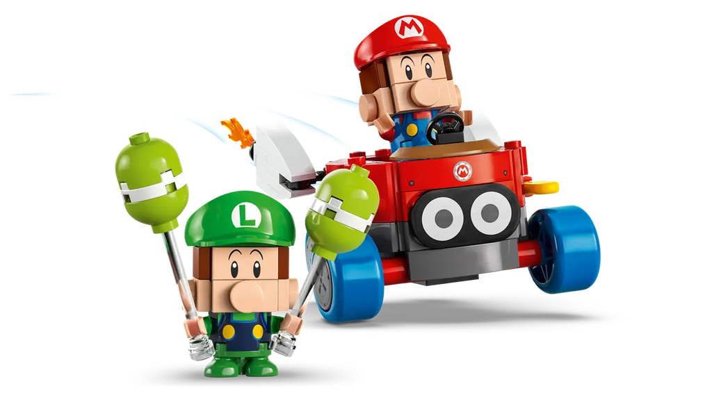 LEGO - Super Mario Mario Kart Baby Mario vs. Baby Luigi 72034