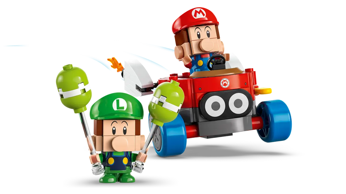 LEGO - Super Mario Mario Kart Baby Mario vs. Baby Luigi 72034