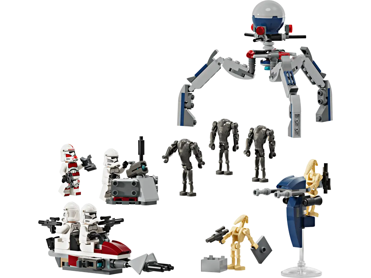 LEGO - Star Wars Clone Trooper & Battle Droid Battle Pack 75372