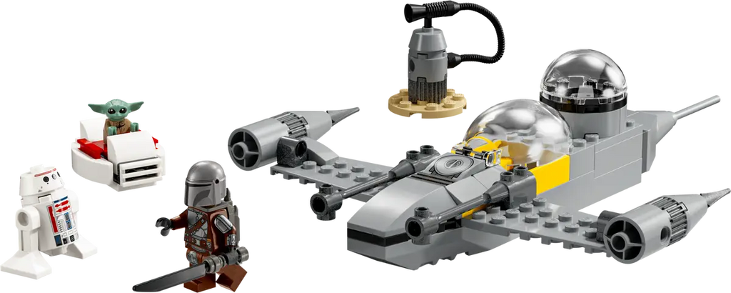 LEGO - Star Wars Mando and Grogu's N-1 Starfighter 75410