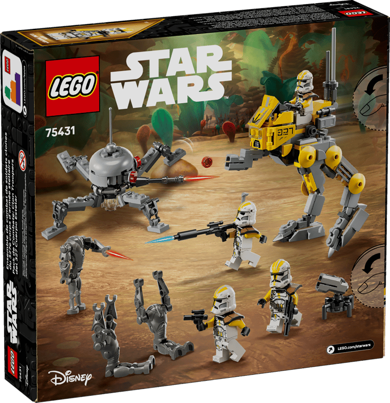 LEGO - Star Wars 327th Star Corps Clone Troopers Battle Pack 75431