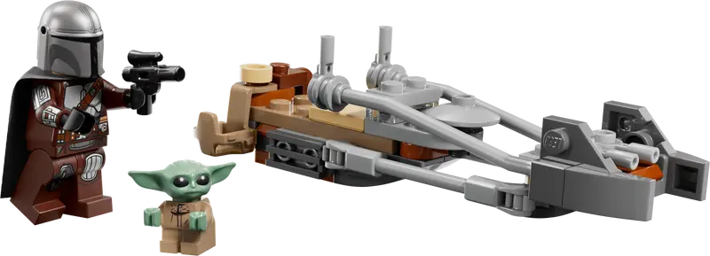 LEGO - Star Wars The Mandalorian & Grogu's Speeder Bike 75436
