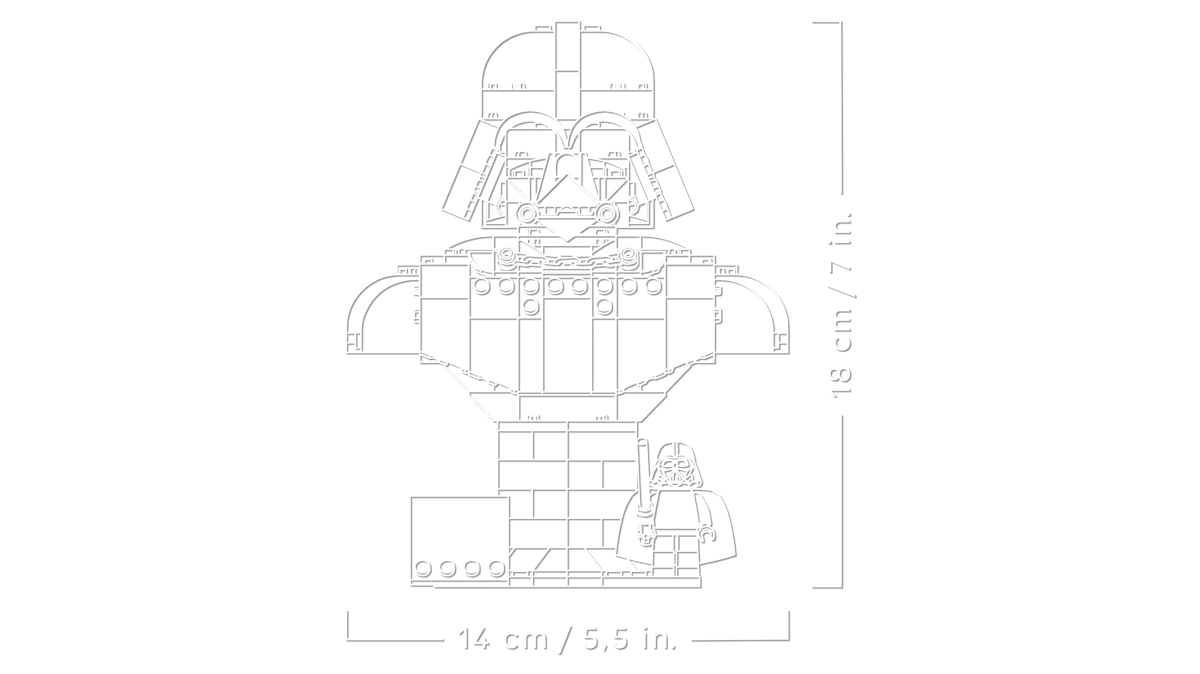 Lego - Darth Vader Bust 75439