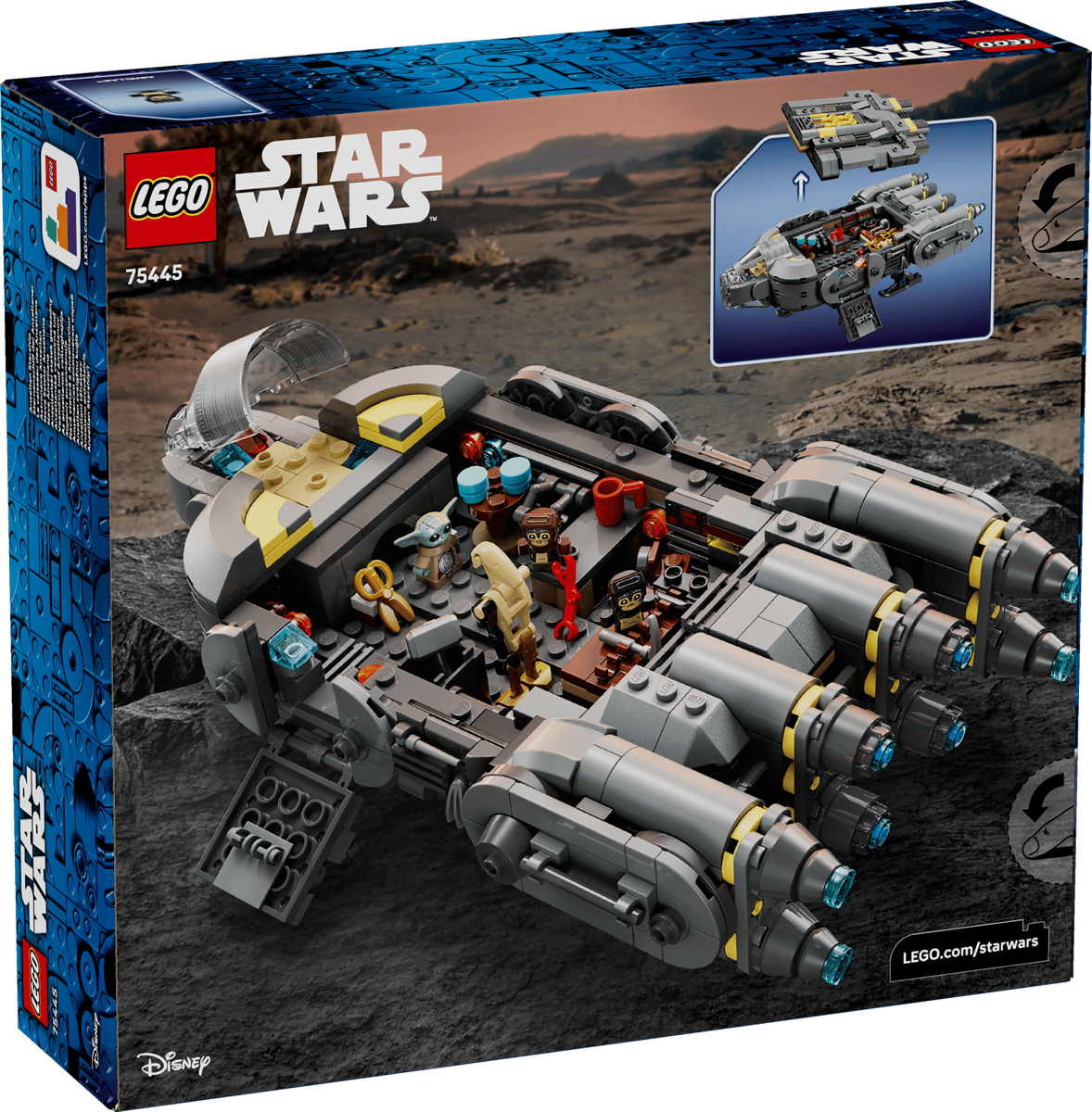 Lego - Star Wars Anzellan Starship 75445