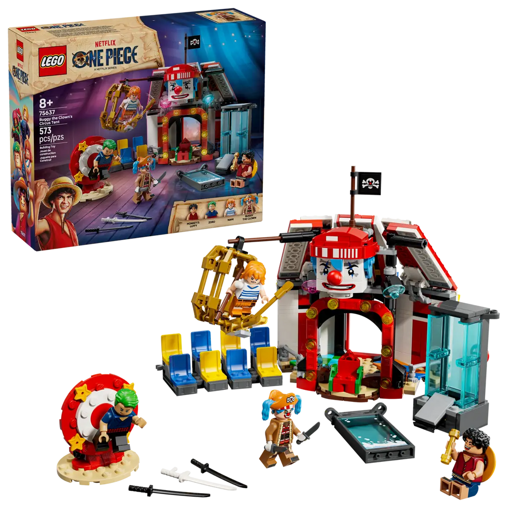 LEGO - One Piece Buggy The Clowns Circus Tent 75637