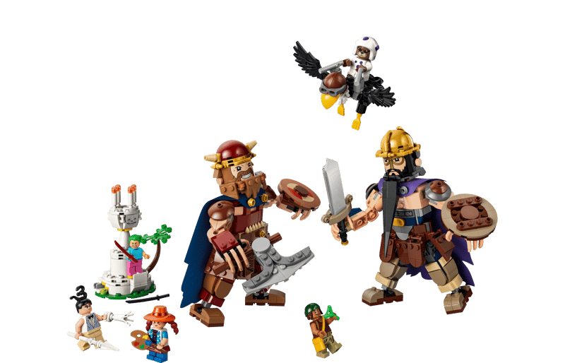 LEGO - One Piece Dorry vs Brogy - Giants of Little Garden 75644