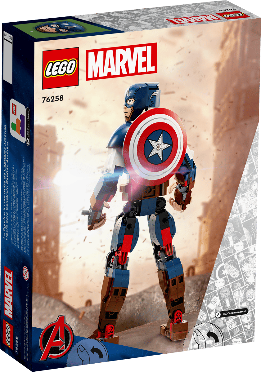 LEGO - Marvel Captain America Construction Figure 76258