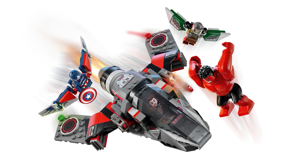 LEGO - Captain America v's Red Hulk Battle 76292