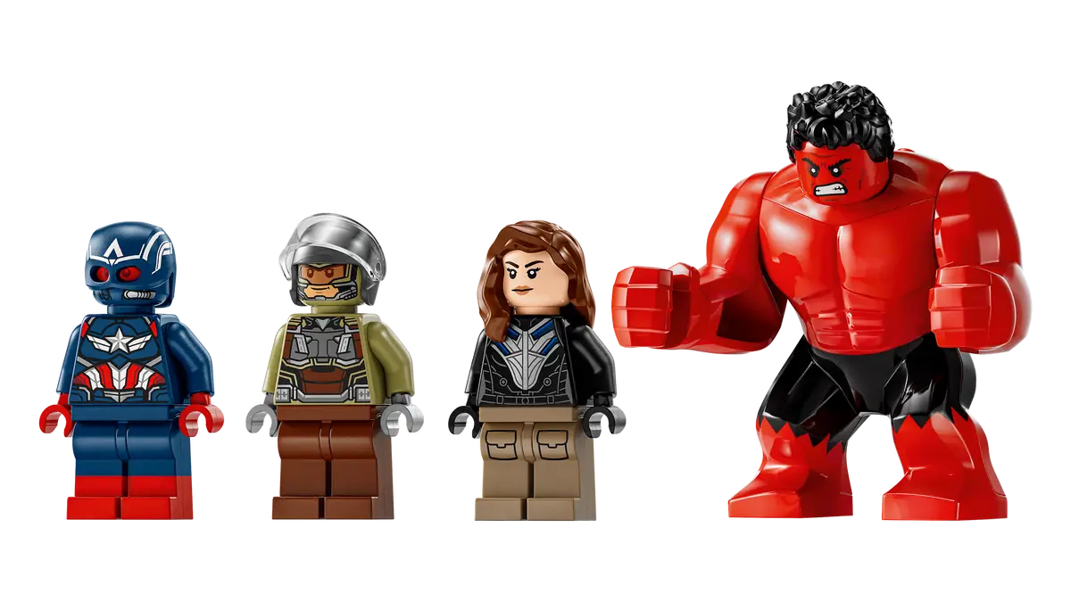 LEGO - Captain America v's Red Hulk Battle 76292