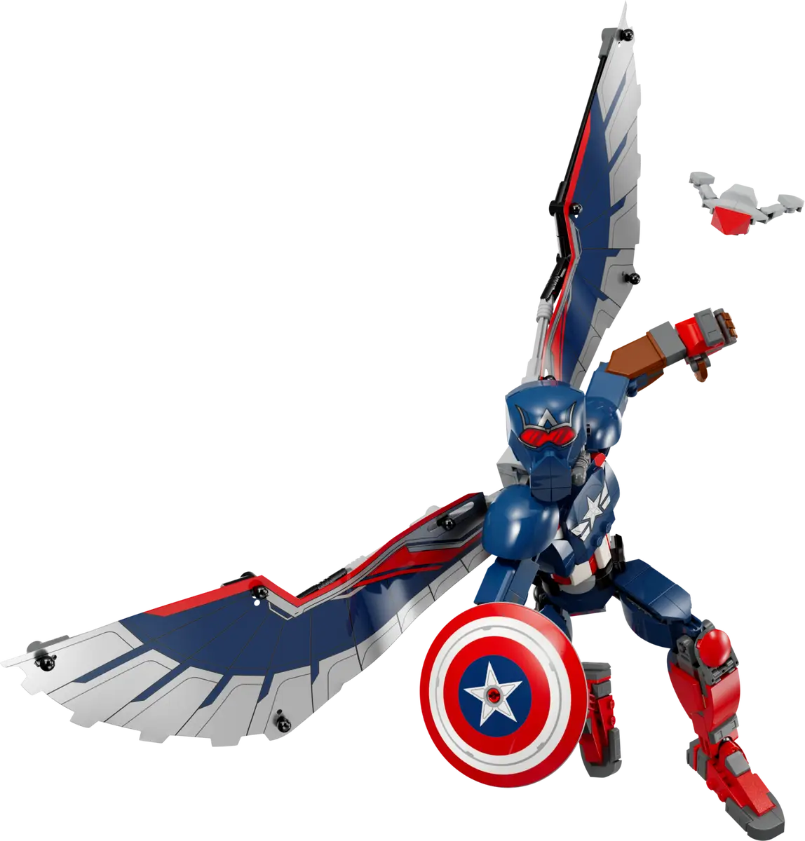 LEGO - New Captain America Construction Figure 76296