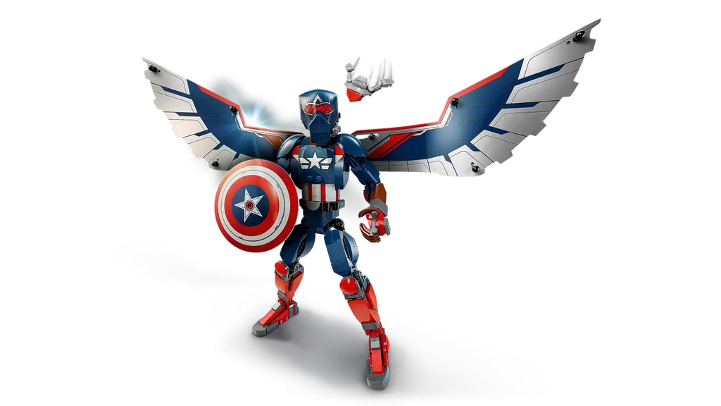 LEGO - New Captain America Construction Figure 76296