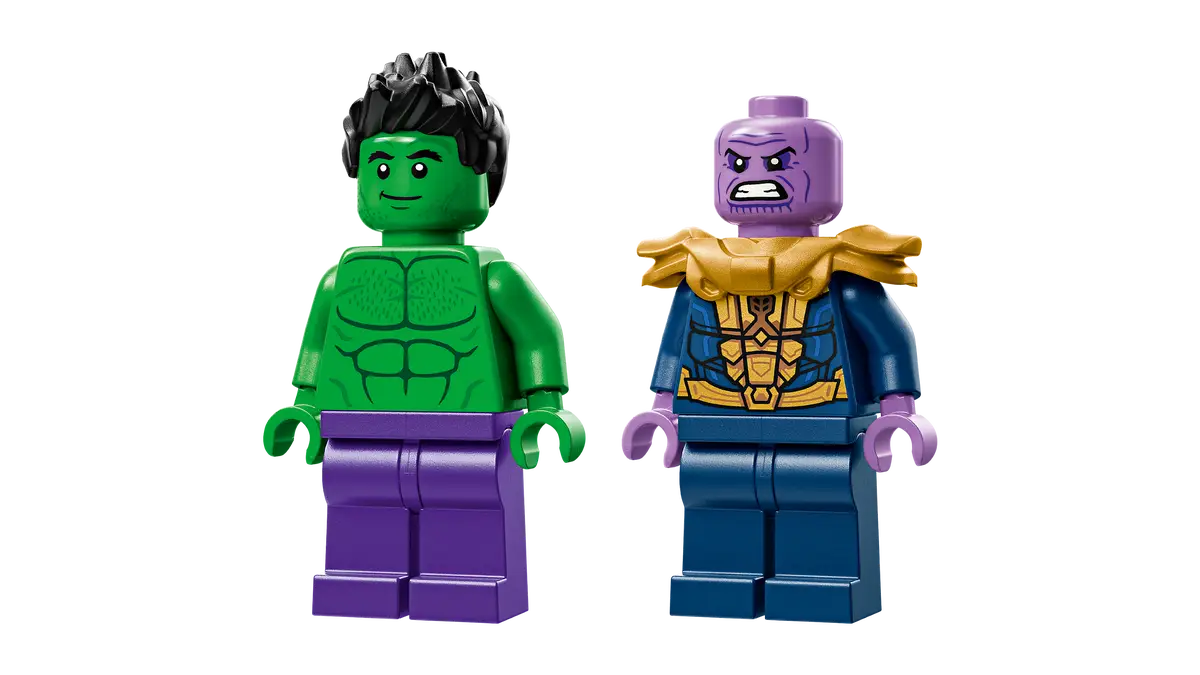 LEGO - Marvel The Hulk Trucks v's Thanos 76312