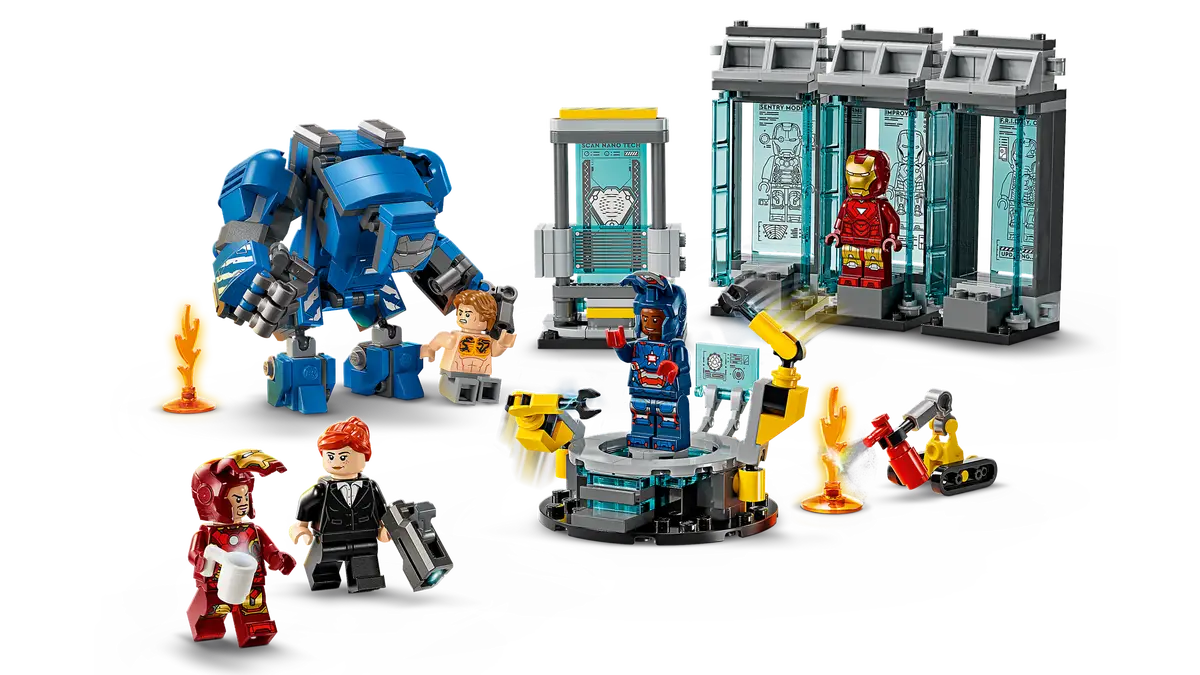 LEGO - Marvel Iron Mans Lab Hall of Amor 76315