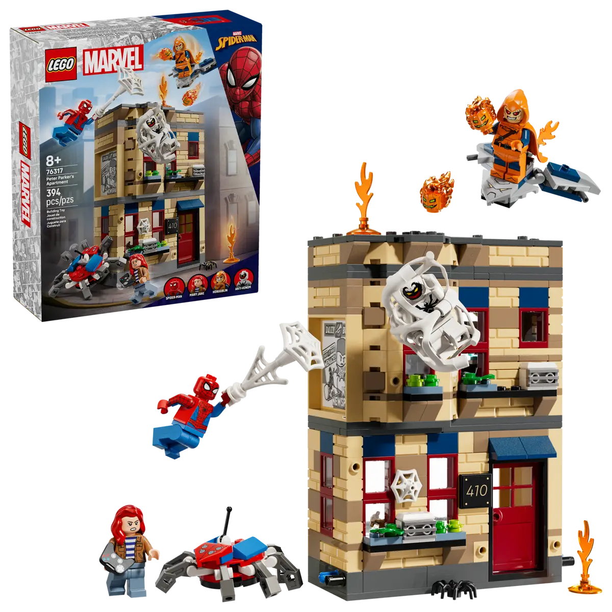 LEGO - Marvel Peter Parkers Apartment 76317