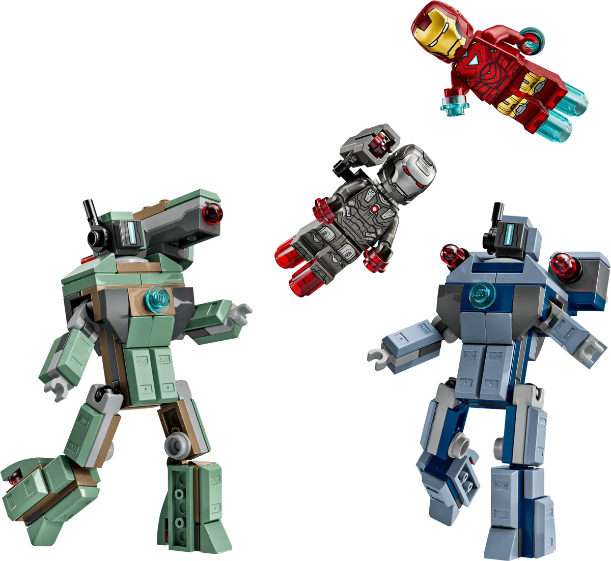 LEGO - Marvel Iron Man and War Machine vs Hammer Drones 76320