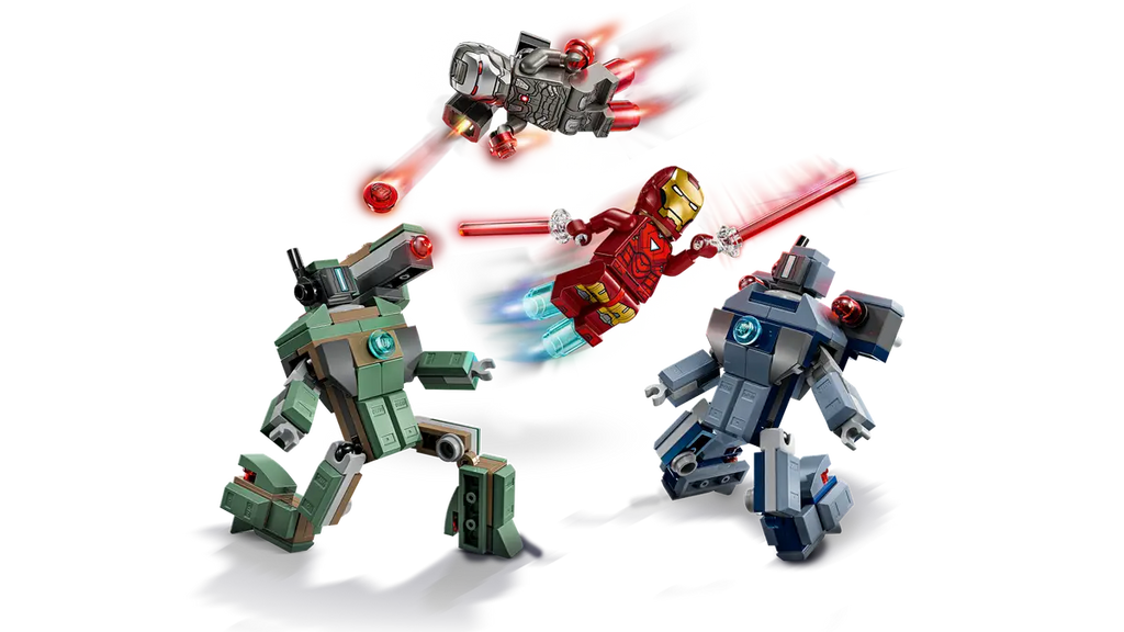 LEGO - Marvel Iron Man and War Machine vs Hammer Drones 76320