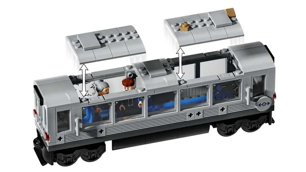 LEGO - Marvel Spiderman vs Doc Ock Subway Train Scene 76321
