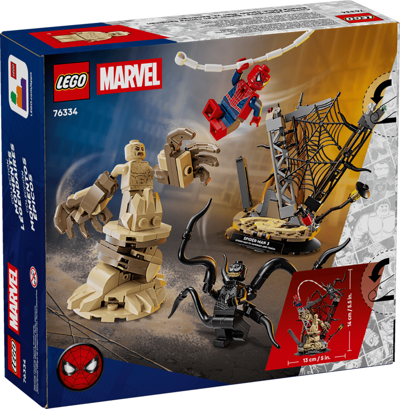 LEGO - Marvel Epic Battle Spiderman Vs Sandman 76334