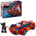 LEGO - Marvel Spiderman Car Vs Venomized Wolverine 76336