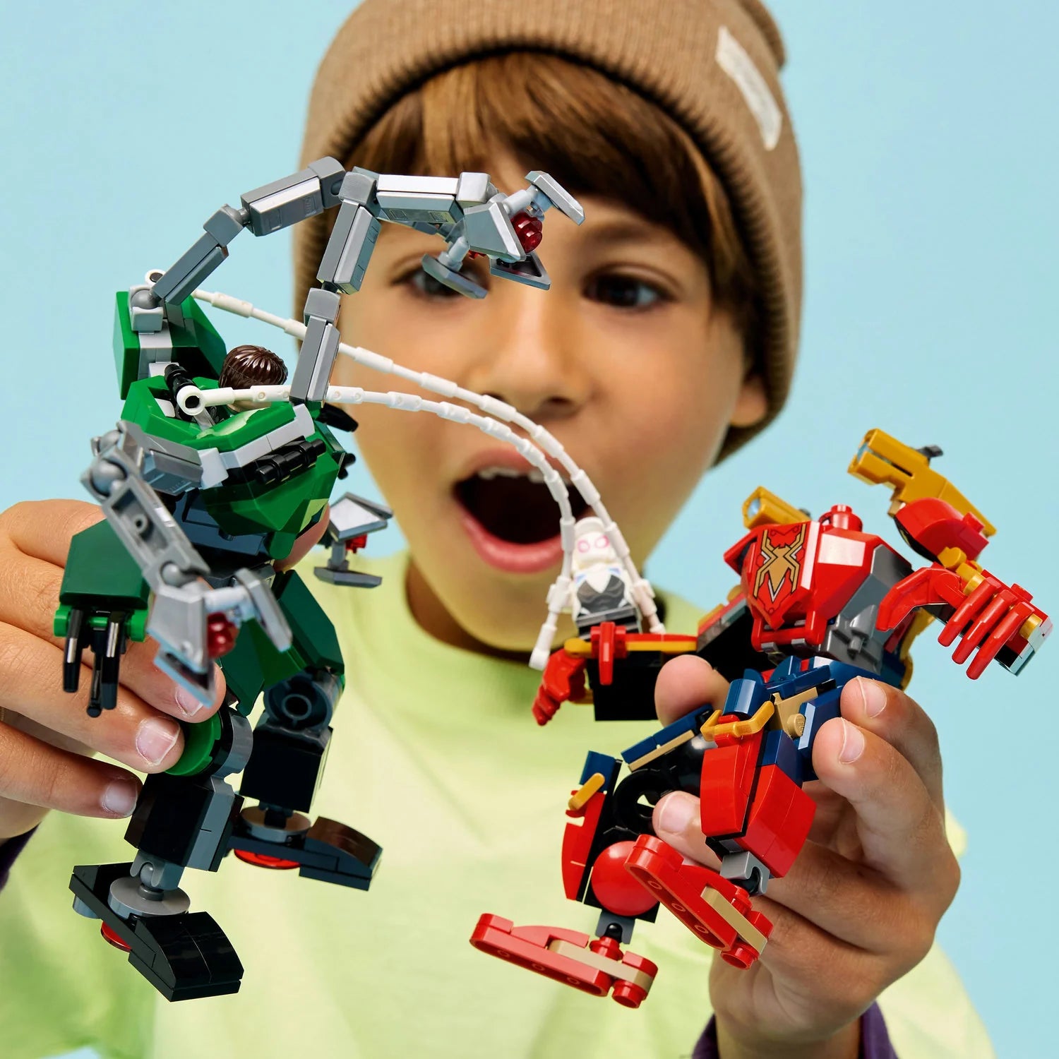 LEGO - Marvel Mech Battle Spiderman Vs Doc Ock 76338