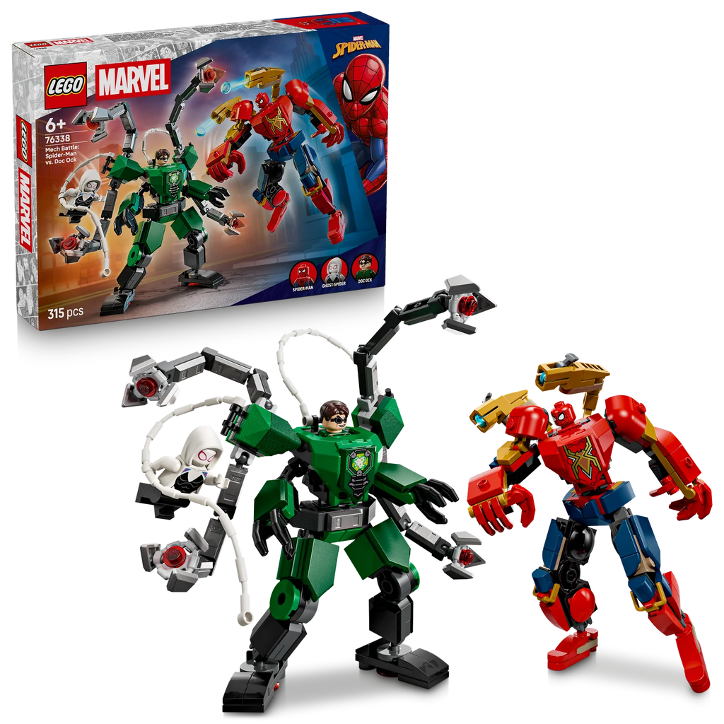 LEGO - Marvel Mech Battle Spiderman Vs Doc Ock 76338