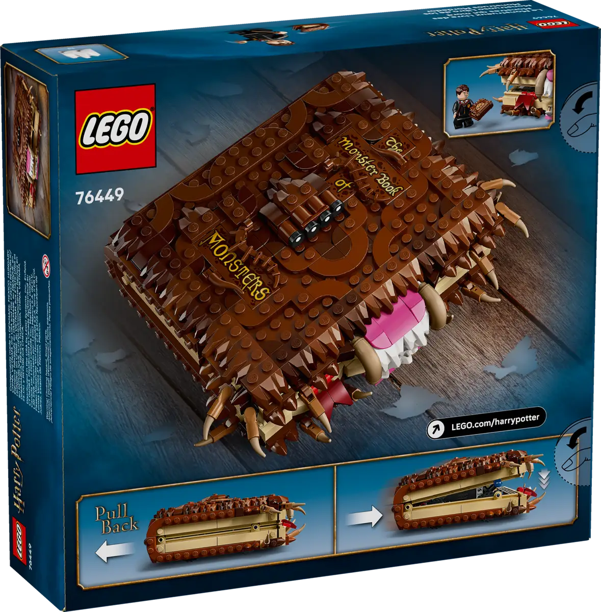 LEGO - Harry Potter Chomping Monster Book of Monsters 76449