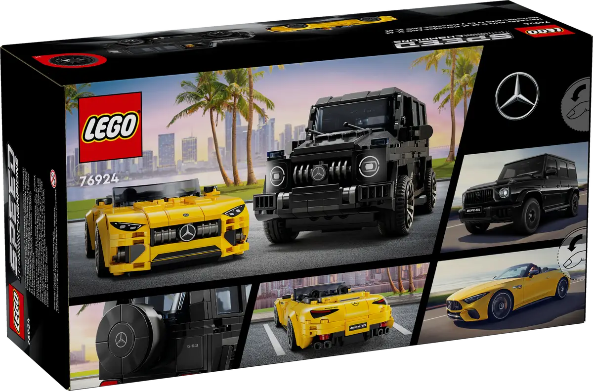 LEGO - Speed Champion Mercedes-AMG G 63 & Mercedes AMG SL 63 76924