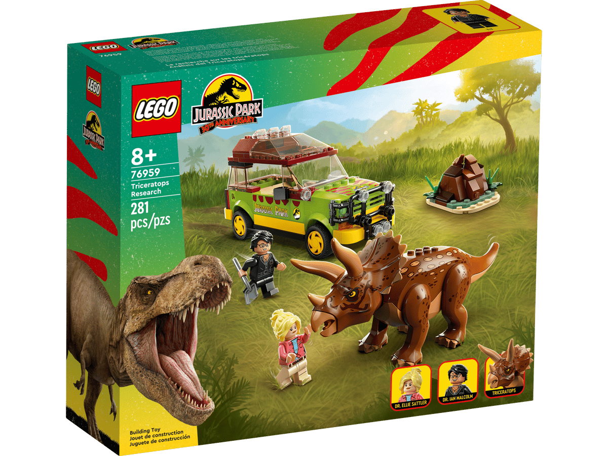 LEGO - Jurassic Park Triceratops Research 76959