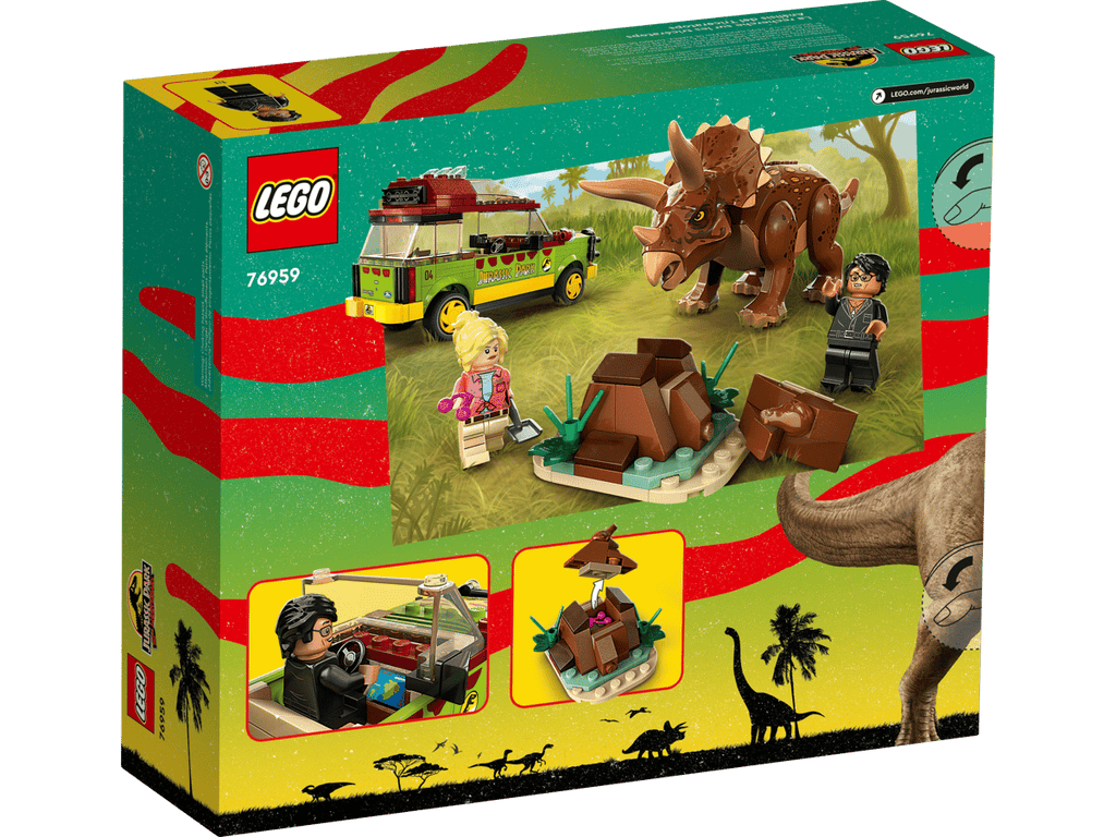 LEGO - Jurassic Park Triceratops Research 76959