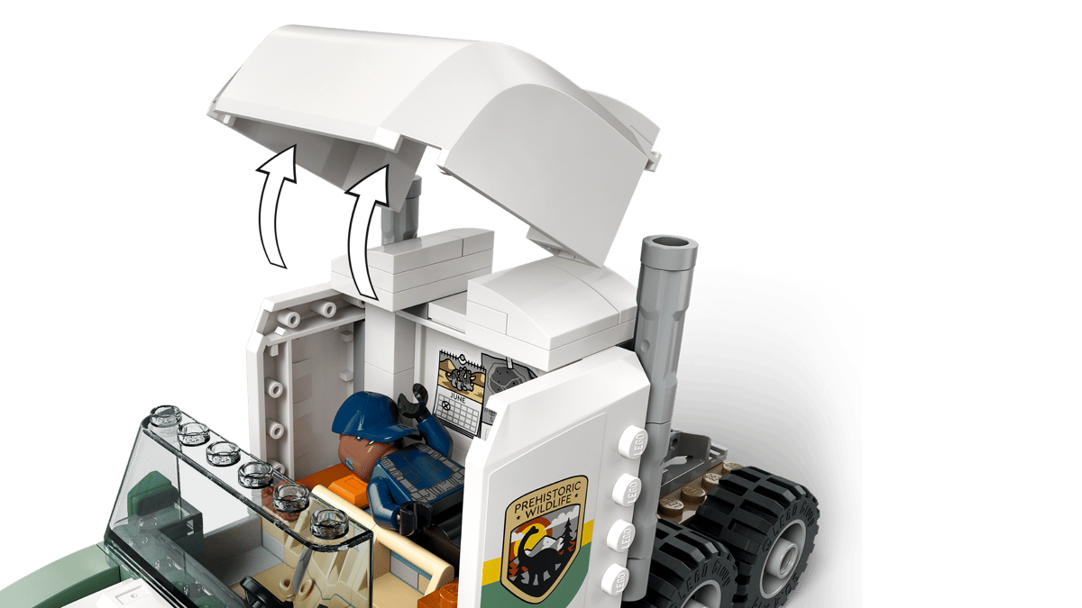LEGO - Jurassic Dino Mission Transport Truck 76966