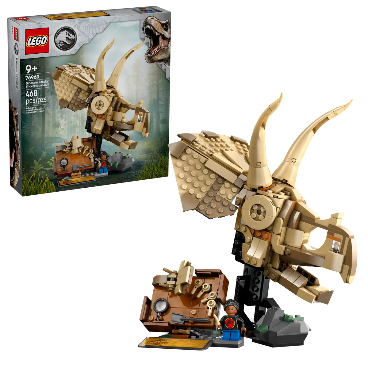 LEGO - Jurassic World Dinosaur Fossils: Triceratops Skull 76969