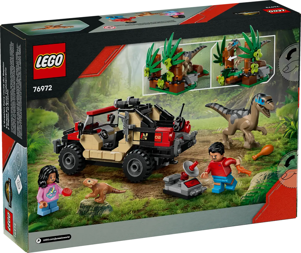 LEGO - Jurassic World Raptor Off-Road Escape 76972