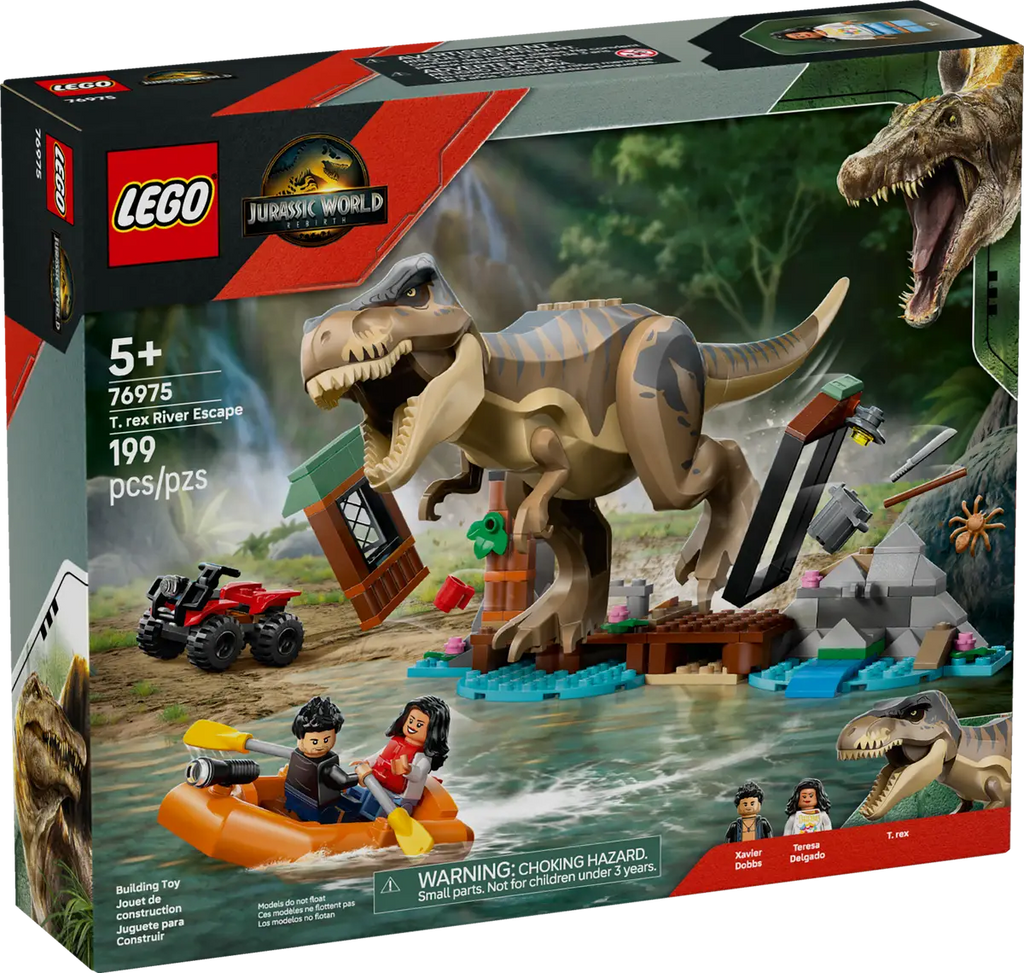 LEGO - Jurassic World T.rex River Escape 76975