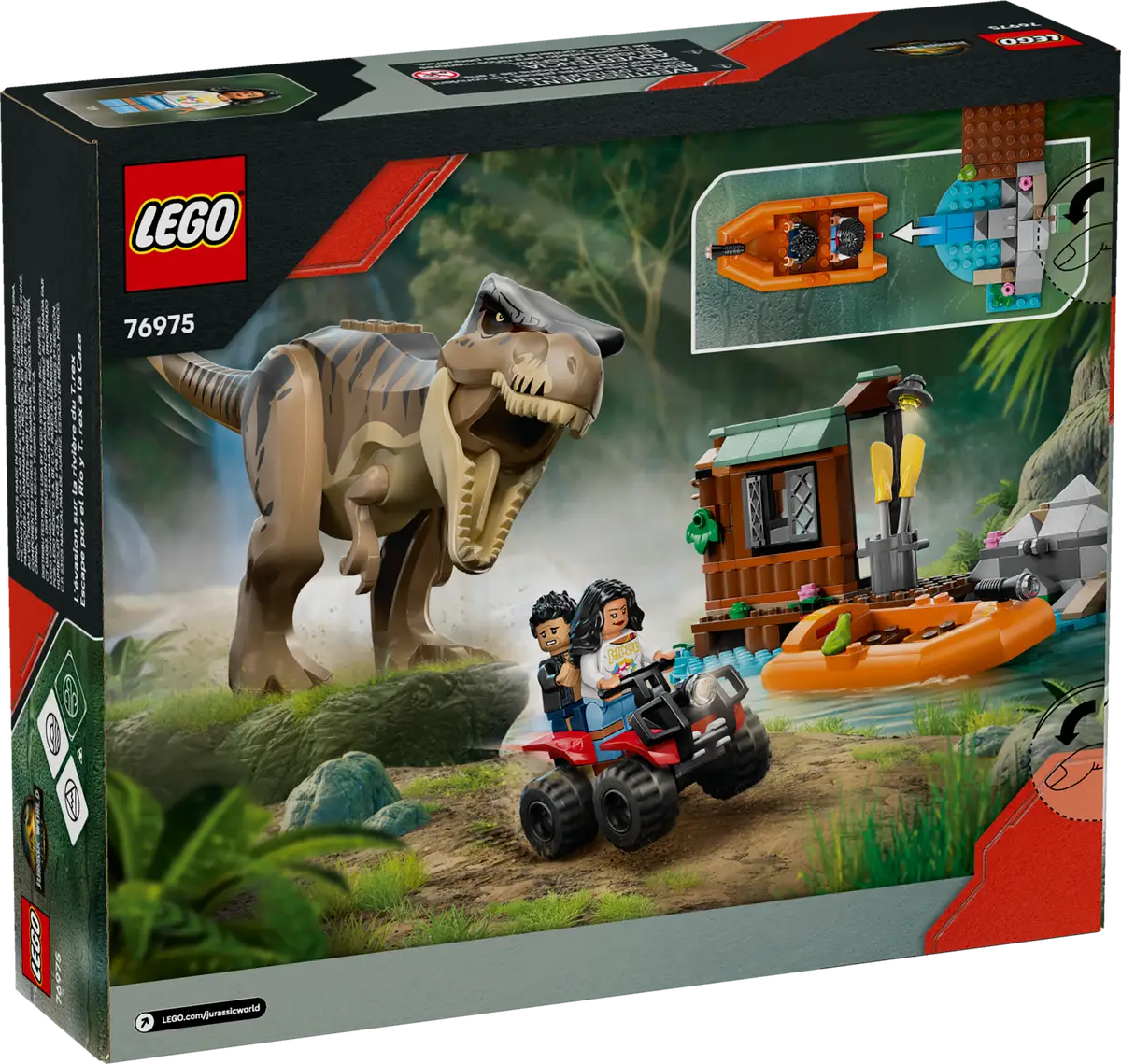 LEGO - Jurassic World T.rex River Escape 76975
