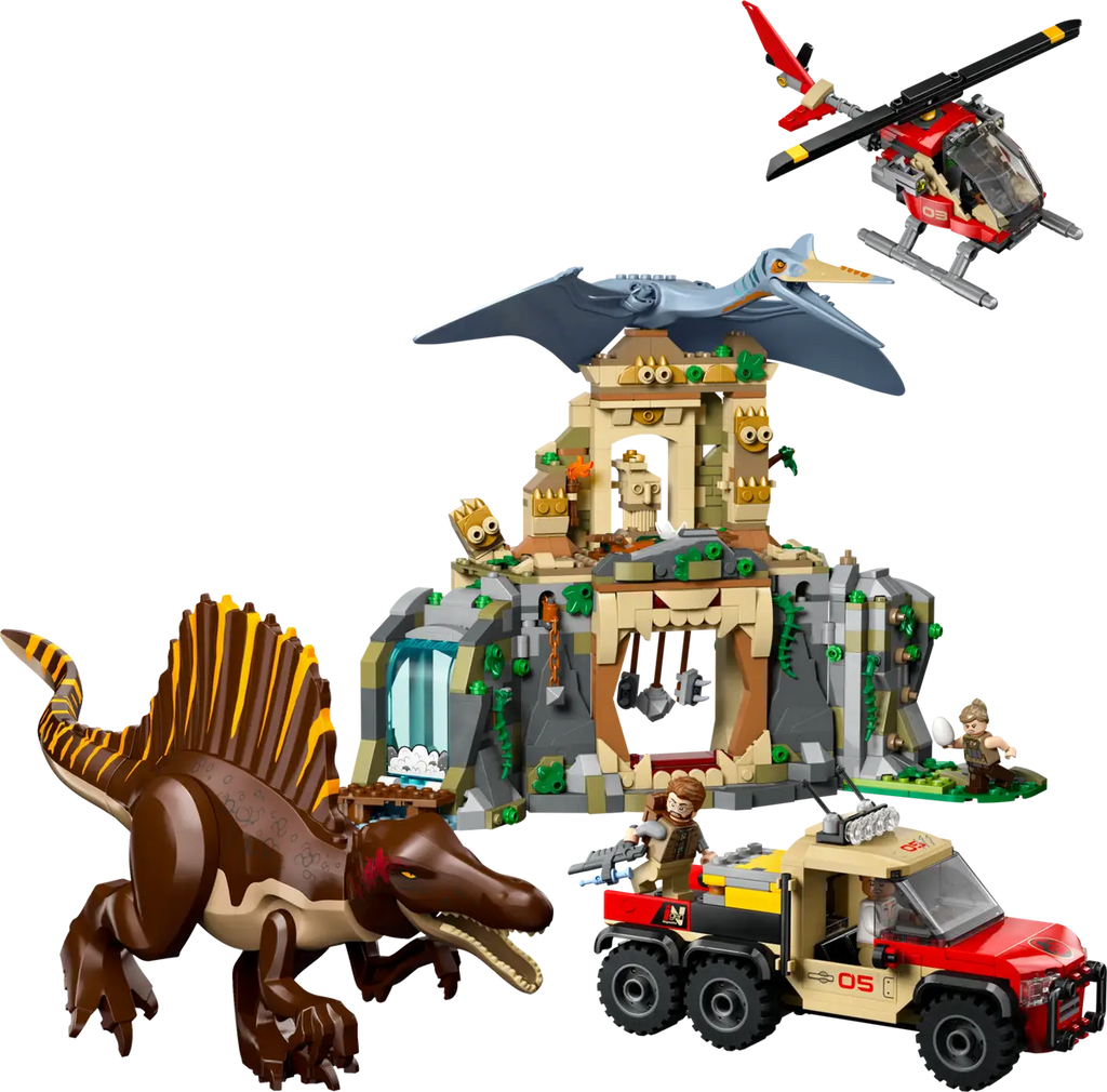 LEGO - Jurassic World Spinosaurus & Quetzalcoatius Air Mission 76976