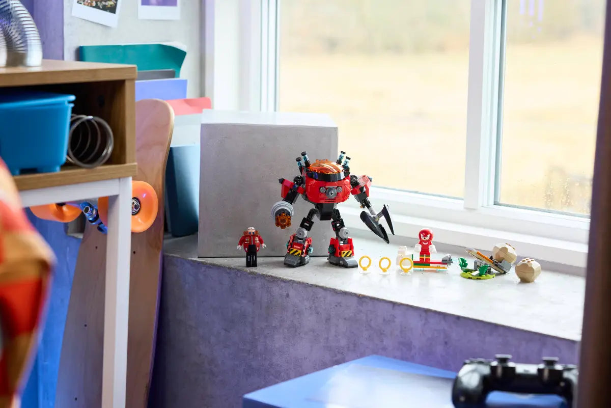 LEGO - Sonic The Hedgehog Knuckles vs Dr Eggman Egg Crusher Mech 77005
